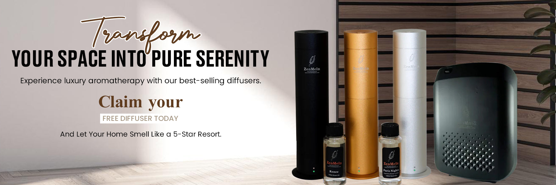 Shop Premium Luxury Scents & Air Diffusers for Your Home – ZenMeInbeauty